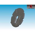ROUND MALLEABLE CAST IRON WASHERS, NO. 30, HDG_0